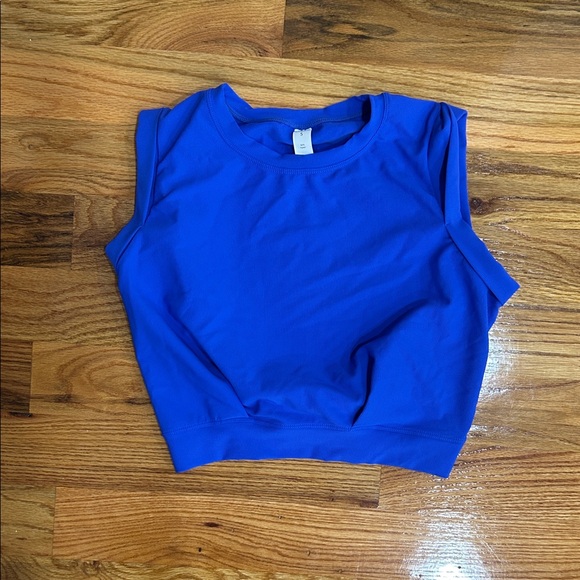 HALARA Tops - HALARA Royal Blue Crop Top